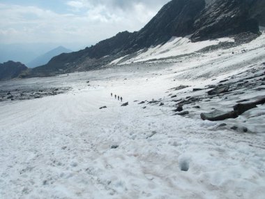 yürüyüş ve hohe tauern Avusturya grossglockner, tırmanma