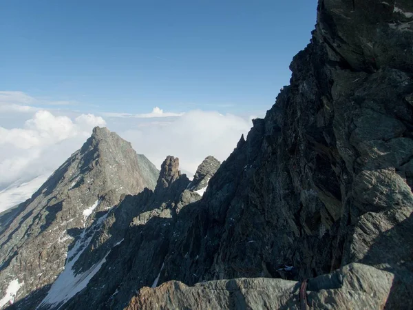 Escursioni Arrampicate Grossglockner Austria — Foto Stock