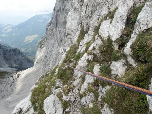 Belas Caminhadas Escalada Wilder Kaiser Áustria — Fotografia de Stock