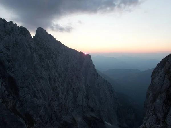 Красиві Піші Прогулянки Альпінізм Уайлдером Кайзер Австрії — стокове фото