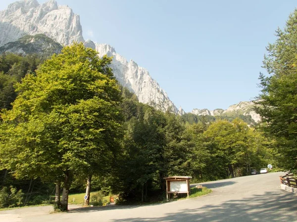 Pięknej Wędrówki Wspinaczki Wilder Kaiser Austrii — Zdjęcie stockowe