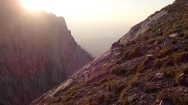 Avusturya'da wilder kaiser güzel Panoraması