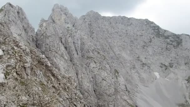 Piękna Panorama Wilder Kaiser Austrii — Wideo stockowe