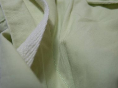 moda giysiler için renkli bir tekstil kumaş yakın detay