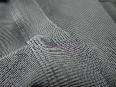 moda giysiler için renkli bir tekstil kumaş yakın detay