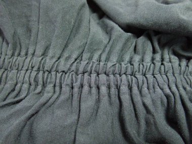 moda giysiler için renkli bir tekstil kumaş yakın detay