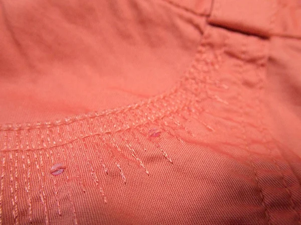 moda giysiler için renkli bir tekstil kumaş yakın detay