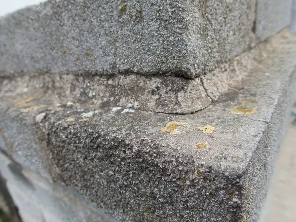 Close Detail Texture Old Concrete Brick Wall — Stock Photo, Image