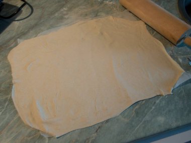 ham düz puf böreği mutfakta bir ayrıntı