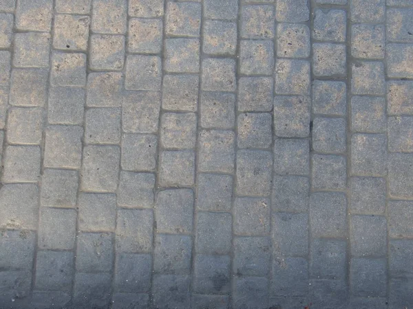 Detalhe Textura Pavimento Telhas Concreto — Fotografia de Stock