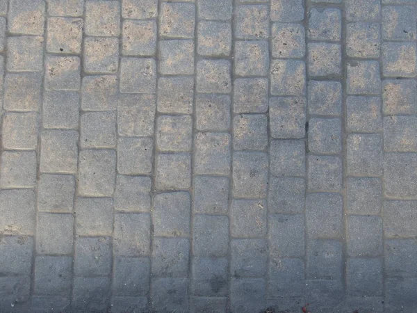 Detalhe Textura Pavimento Telhas Concreto — Fotografia de Stock