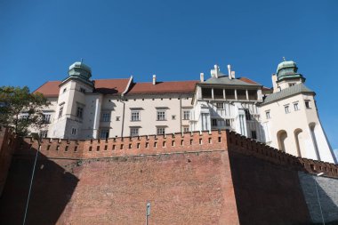 tarihi bina Polonya Krakow merkezi şehir