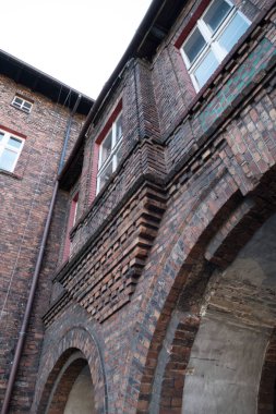 tarihi işçiler familok Nikizsowiec Polonya Katowice