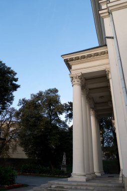 achurch Slavkov u Brna Çekya'nın ön cephesi