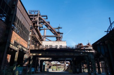 büyük açık ağır sanayi ve Çek Cumhuriyeti'nde ostreva vitkovice müzede incelemesi