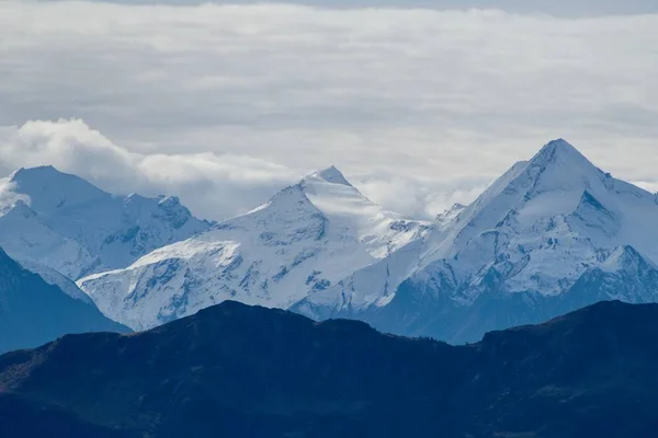 Bella Escursione Autunnale Berchtesgadener Alpi Con Nebbia Nel Valey Una — Foto Stock