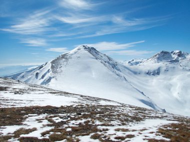 güzel kış skiins sezonu sar planina Makedonya