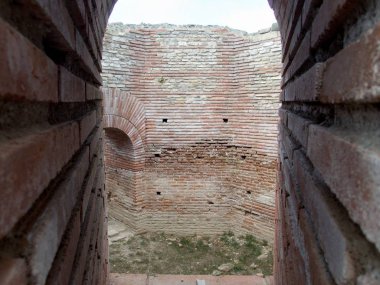 Antik anıt site felix romuliana Sırbistan