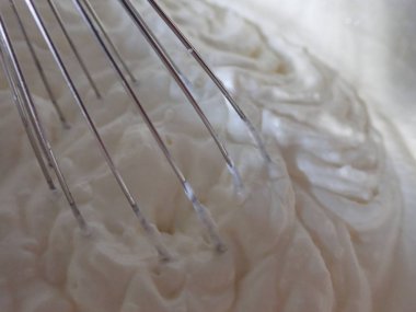 bir pasta ev yapımı hazırlık