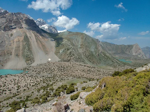 Όμορφη πεζοπορία σε Fann βουνά φύση στο Τατζικιστάν — Φωτογραφία Αρχείου