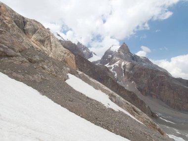 tacikistan fann dağlar doğa güzel yürüyüş