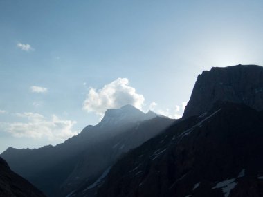 tacikistan fann dağlar doğa güzel yürüyüş