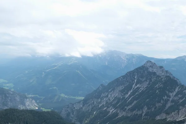 Όμορφο ορεινό τοπίο των Gebirge βουνά γύρω από hinterstoder — Φωτογραφία Αρχείου