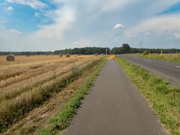 Viajes Gratis Por Carretera Paisaje Europa Central —  Fotos de Stock