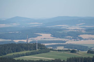 Avrupa 'nın orta kesimindeki Czech tarım arazisi