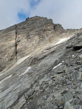 Avrupa 'nın orta kesimindeki Avustralya' daki Ankogelgruppe 'de güzel dağ alp manzarası
