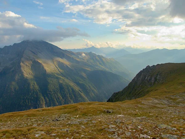 Bela Paisagem Alpina Montanha Ankogelgruppe Áustria Europa Central — Fotografia de Stock