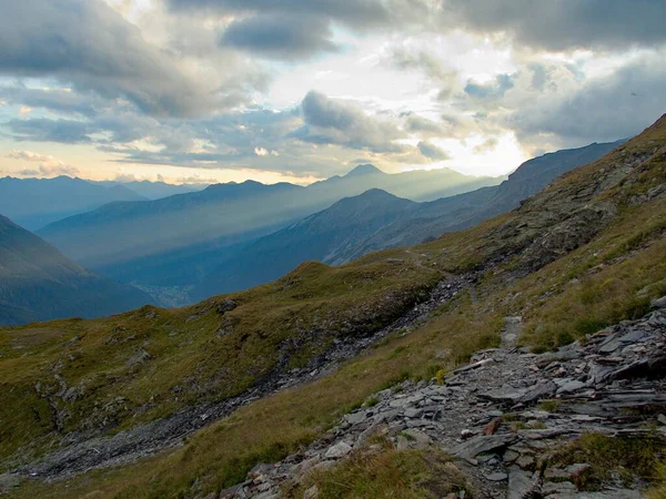 Bela Paisagem Alpina Montanha Ankogelgruppe Áustria Europa Central — Fotografia de Stock