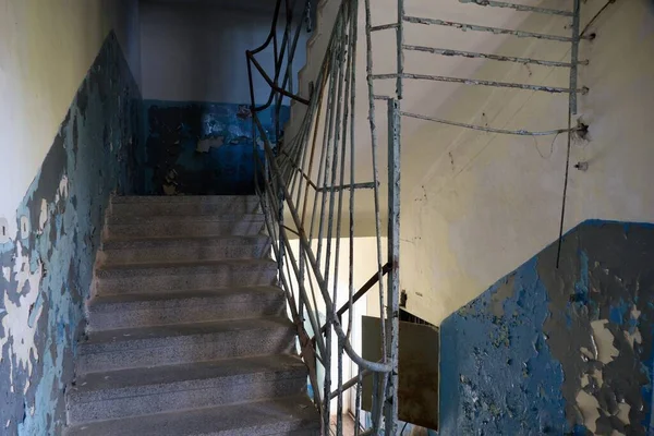 Velha Casa Arruinada Abandonada Madeira — Fotografia de Stock
