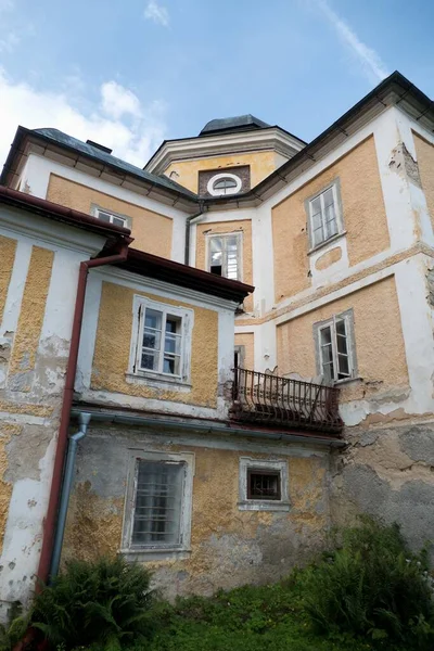 Abandonado Schloss Diana Cerca Frontera Occidental Checa — Foto de Stock