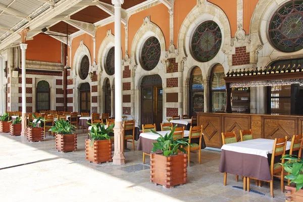 Istanbul - 2 Kasım: için ünlü Orient Express 2 Kasım 2014 Istanbul'inşa Sirkeci Tren staition - terminal.