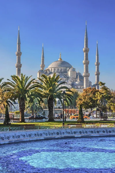 Голубая мечеть - Sultanahmet Camii Istanbul — стоковое фото