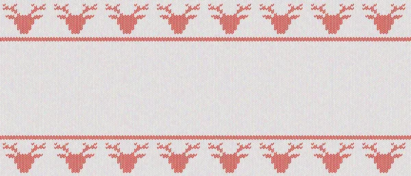 Doku geyikler Bordo, kırmızı zemin üzerine örme sorunsuz imkanı. 