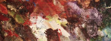 Tuval üzerine yağlı boya doku etkisi. Çizim için kullanılan sanatçının palette canlı akrilik boya. Renkli arka plan. Resim yazdırma, web tasarım ve tasarım diğer unsurları için uygundur..