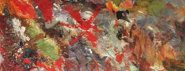 Tuval üzerine yağlı boya doku etkisi. Çizim için kullanılan sanatçının palette canlı akrilik boya. Renkli arka plan. Resim yazdırma, web tasarım ve tasarım diğer unsurları için uygundur..