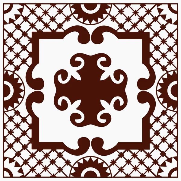 Etnik motifleri, vintage geleneksel seramik, ülke boho stil süsleme. 