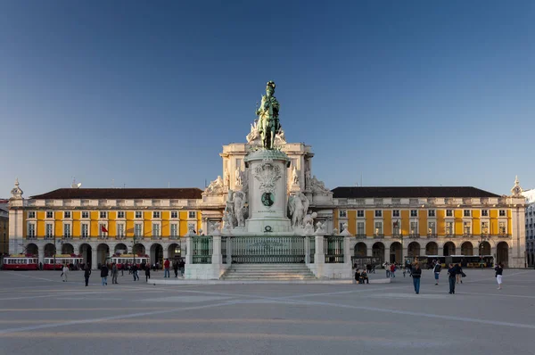 Lisboa Portugal Noviembre 2011 Vista Praca Comercio Ciudad Lisboa Portugal —  Fotos de Stock