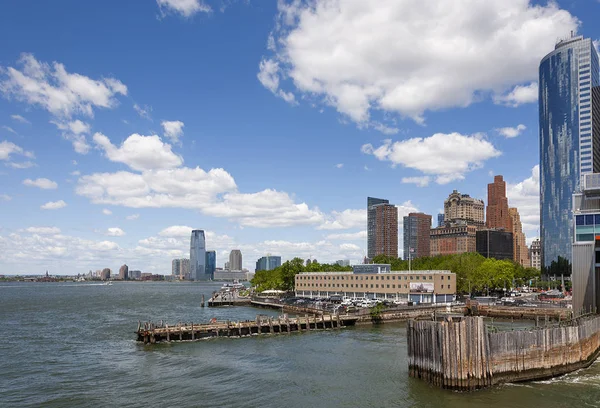 New York Usa Giugno 2010 Veduta Dell Area Battery Park — Foto Stock