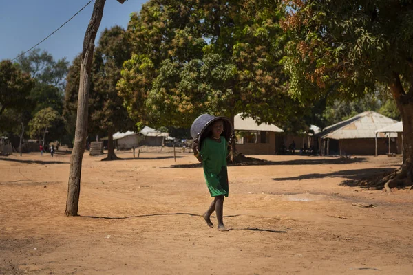 Gabu Region Republik Guinea Bissau Februar 2018 Ein Junges Mädchen — Stockfoto