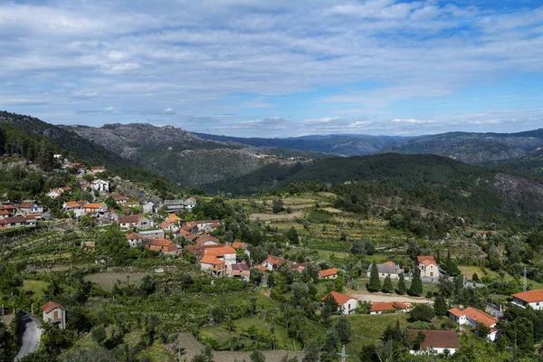 Kuzey Portekiz Peneda Geres Milli Parkı Nda Ermida Geleneksel Köy — Stok fotoğraf