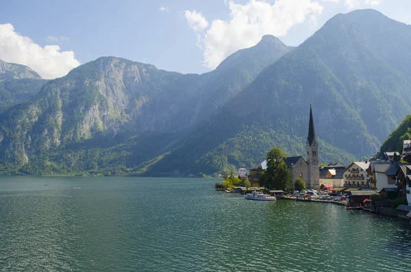 Hallstatt Pueblo Los Alpes Austriacos Austria — Foto de Stock