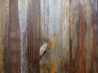 Eski püskü arka planını kahverengi dikey ahşap plakalar