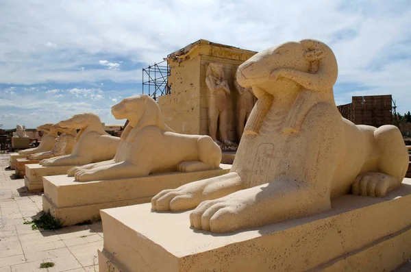 Κλείστε Την Προβολή Των Αρχαίων Μνημείων Της Αιγύπτου — Φωτογραφία Αρχείου