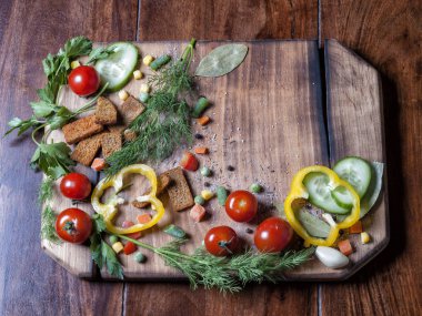 sebze Ahşap mutfak tahtası