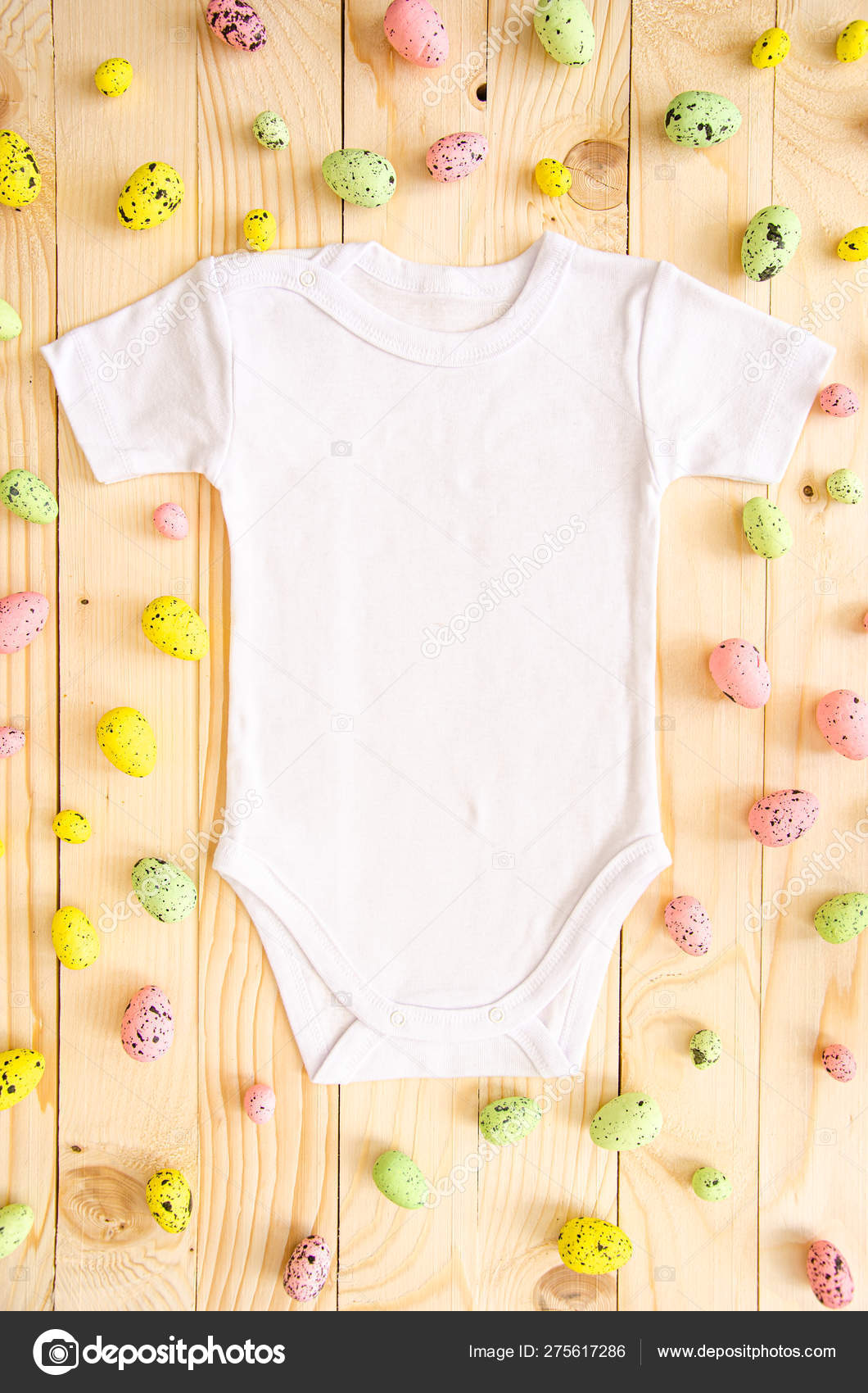 easter baby romper