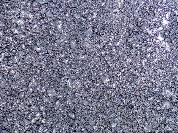 Widok z góry tekstury świeży szary asfalt. Tło drogowe — Zdjęcie stockowe